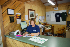  Sherry Samuel, one of the owners of Fallsburg  Falls Campground 