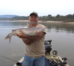 Another fish caught by Big Moe on the Ohio River near the Markland Dam. (photo submitted.)