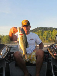 Scott Doan continues to catch good fish on Cave Run Lake. He caught this fish on the main lake. (photo submitted)