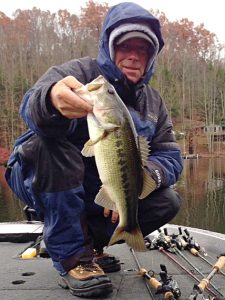 Another good-looking winter Largemouth Bass caught at Laurel River Lake by Scott Doan this past weekend. (photo submitted)