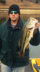 David Ison, of Ashland, holding a nice bass he caught on Yatesville Lake two weeks ago. (Photo submitted)