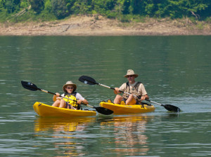 Check out one of the state park’s guided kayak and canoe trips this spring — you might find a new outdoor sport that you just love! (Photo provided by the Kentucky Department of Fish and Wildlife.)