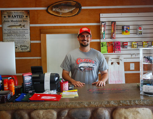 Matt Blackburn the new owner of Crash's Landing invites everyone to stop in and see what the new store has to offer Photo by Chris Erwin)