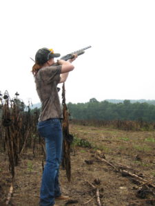 This young hunter demonstrates excellent shotgun form in a Kentucky dove field a few years ago. Brushing up on shotgun fundamentals helps break a shooting slump and puts more birds in the bag.  